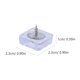 thumbnail image 2 of NUOLUX 20Ud Patas De Goma Transparentes Para Muebles Con Tornillos Antideslizantes Y Protectores De, 2 of 6