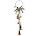 thumbnail image 3 of 1 Pc Christmas Tree Hanging Decoration Metal Bells String Hanging Decoration, 3 of 8