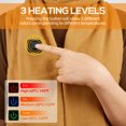 thumbnail image 5 of USB Rechargeable Heated Scarf Electric Heating Scarf with Neck Heating Pad Washable Shawl Soft Warm Neck Christmas Gift for Women Men, 5 of 7