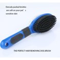 thumbnail image 6 of SLTG2020Dog Brush Cat Brush, Double Sided Bristle and Pin Pet Brush for Dog Grooming & Massaging Long or Short Haired Dogs, Cats & Other Animals Dense Bristles Remove Loose Hair from Top Coat and Pin, 6 of 7