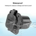 thumbnail image 2 of TAPDRA Weatherproof 15A RV Power Inlet for RVs Campers Cars Trailers Boats Generator Battery Charger Plug Copper Nylon, 2 of 4