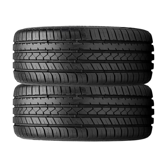 Set of 2 Lionhart LH-Five 255/40ZR20 101W XL Tires Fits: 2021-23 Tesla Y Long Range, 2022-23 Volkswagen Tiguan Highline R-Line