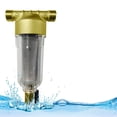 thumbnail image 6 of 2X  Down Sediment Filter Reusable Whole House Sediment Water Pre Filter 40-60 Micrometre Whole House Water Filter, 6 of 7