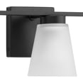 thumbnail image 4 of Tanner Collection Three-Light Matte Black Transitional Vanity Light, 4 of 9