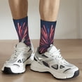 thumbnail image 6 of Sigee Fireworks3 for Contrast Design Soft Moisture-Wicking Socks Crew Casual Athletic Stretchy Loose Middle Tube Socks, 6 of 6