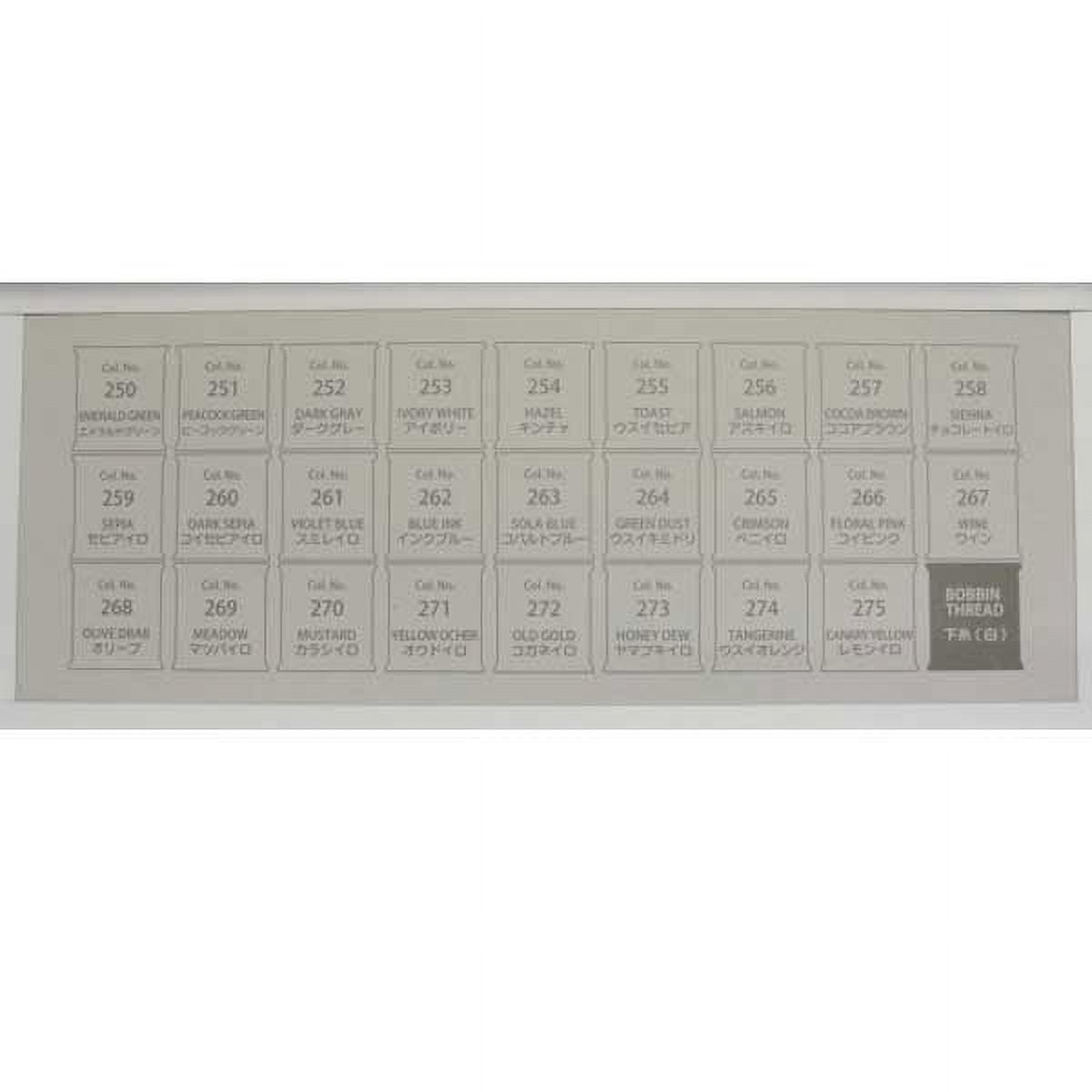 Janome Polyester Embroidery Thread Assortment 3