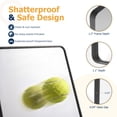 thumbnail image 5 of EDX Bathroom Mirror 40"x 30" Wall Mirror with Rectangular Metal Frame, Black, 5 of 8