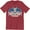 Red, variant on USA American Pride Flag Freedom Bald Eagle Men's Gift Tee Shirt