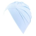 thumbnail image 2 of Turban Musulman pour Femmes Bonnet Solide Foulard Couvre-Chef, 2 of 4