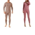 thumbnail image 3 of Thermal Underwear Set Warm Unisex Long Sleeve Winter Base Layer Thermal Shirt, 3 of 10