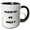 Black/White, variant on 3drose, Image of Sign Says Cleanup on Aisle 9, 15oz Two-tone Green Mug