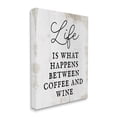 thumbnail image 3 of Stupell Industries Vintage Style Coffee & Wine Life Phrase Typography Canvas Wall Art, 36 x 48, Design by Lil' Rue, 3 of 5