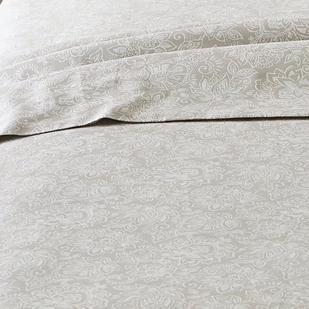 Better Homes & Gardens 300 Thread Count 100% Cotton Wrinkle Resistant Sheet Set, Twin Gray