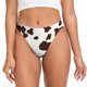 thumbnail image 1 of Fotbe Brown Cow Tanga Sin Costuras para Mujer con Estampado – Panties Invisibles, Transpirables y Cómodos para Uso Diario-Medium, 1 of 6