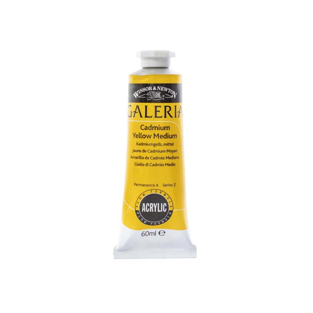 Tubo de Pintura Acrilica Galeria 60Ml #116 Cadmium Yellow Winsor & Newton