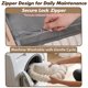 thumbnail image 3 of Percha para gatos Zoratoo Cloud-Cuddle grande con estructura de madera y metal, 3 of 9