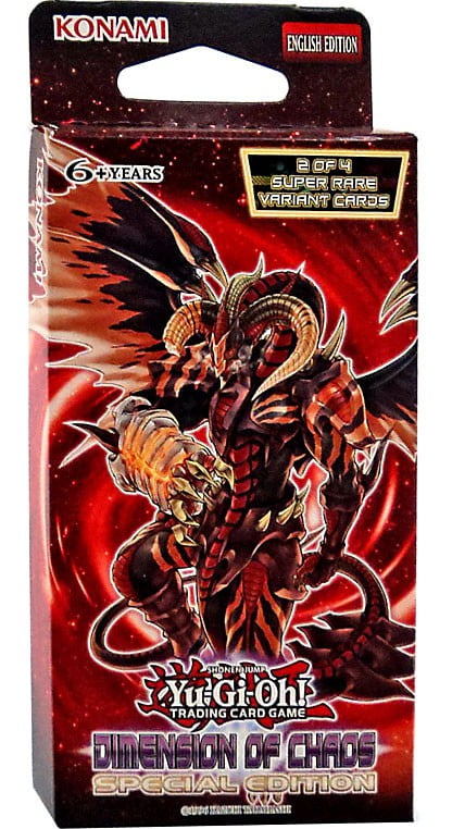 US BUYER 40 Booster pack YUGIOH cards "Dimension of Chaos" Booster box 