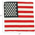 thumbnail image 2 of Motique Accessories American Flag Bandana and Wavy American Flag Bandana, 2 of 4