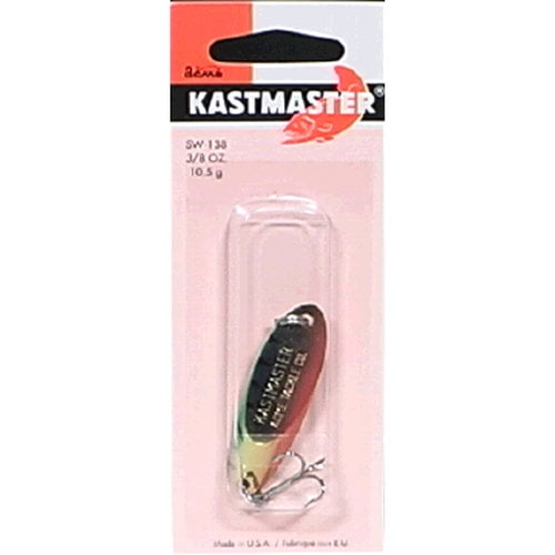 Acme Kastmaster Fishing Spoon Solid Brass 1/8 oz Gold SW105/G