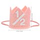 thumbnail image 3 of Sombrero de cumpleaños 1/2 Sombrero de corona de fiesta de cumpleaños Sombrero de corona de bebé Sombrero de corona de cumpleaños Sombrero de cumpleaños decorativo, 3 of 4