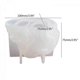 thumbnail image 3 of Double Snake for Head Silicone Mirror Mold DIY Epoxy Resin Skull for Head Casting Tool Candle Holder Ornaments Home Decoration for Craft, 3 of 5