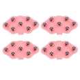thumbnail image 1 of Guante De Masaje En Forma De Palma, Fácil De Usar, Masajeador De Mano De 4 Piezas, Rosa Magnético Duradero Para Aliviar El Dolor De Las Articulaciones Del Pie, Los Hombros Y Las, 1 of 7