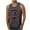 Dark Gray, variant on Dianli Red White Blue USA Flag Men's Workout Tank Top Tunic Crew Neck Summer Beach Vacation Loose Fit Short Sleeve Casual Tank Tops Regular Fourth of July Shirts for Men Summer Saving Black L