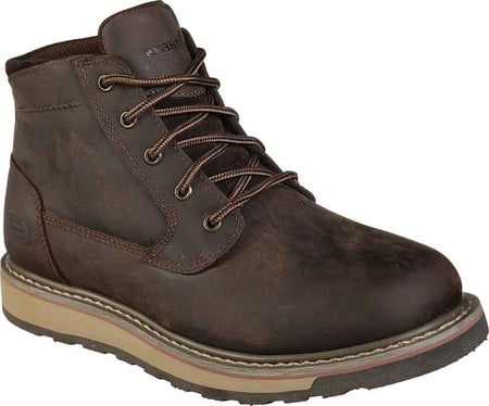 skechers men's relaxed fit boydton emporia work boot