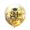 thumbnail image 3 of Feliz cumpleaños confeti digital globos de látex cumpleaños fiesta aniversario decoración 21th Sunnimix globos de feliz cumpleaños, 3 of 8