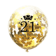 thumbnail image 3 of Feliz cumpleaños confeti digital globos de látex cumpleaños fiesta aniversario decoración 21th Sunnimix globos de feliz cumpleaños, 3 of 8