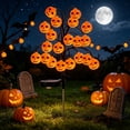 thumbnail image 5 of Halloween Decorations Lights Solar Ground Stake Light Pumpkin Bats Star Web Outdoor Decor Lamp for Yard Garden Walkway by PALIFEUR, 5 of 6