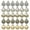 Gold, variant on Christmas Ornaments Christmas Balls 30PCS 1.5in Christmas Balls Ornaments For Xmas Tree Shatterproof Christmas ornaments