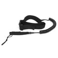 thumbnail image 1 of Surfboard Leash, Comfortable Heliciform Card Buckle Design Surfboard Traction Rope High-Elastic  For Surfing Black, 1 of 8