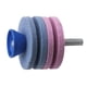 thumbnail image 5 of Afilador de cuchillos para cortacésped, piedra de afilar para taladro, duradero Azul y rosa, 5 of 7