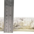 thumbnail image 4 of Unique Loom Moroccan Trellis Shag Collection Area Rug - Meknes (5' 3" x 8' Rectangle Ivory/Gray), 4 of 6