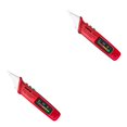 thumbnail image 2 of Kenally ANENG 12 V-1000 V pluma eléctrica sin contacto herramientas probador de voltaje Detector suministro hogar profesional reparación rojo Rojo 2piezas Kenally CBP318662, 2 of 5