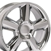20 inch Rim fits 95-19 Chevrolet Tahoe Chrome Wheel Direct Fit