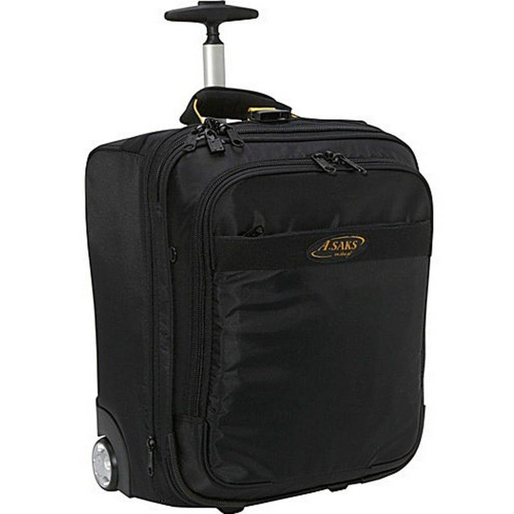 A. Saks A. Saks AE17W 17 in Upright Expandable Overnighter Walmart