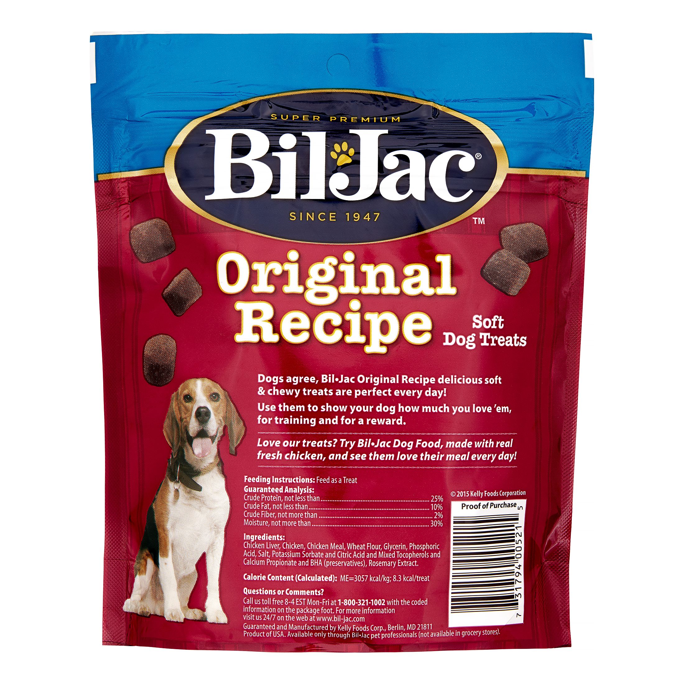 Bil Jac Original Recipe Canine Chews Real Chicken Liver Dog Treats 10 oz Walmart