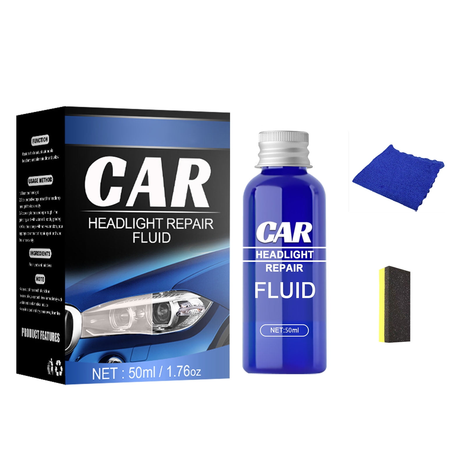NKOOGH Car Care Products Mothers Headlight Cleaner Headlight Kit Liquid