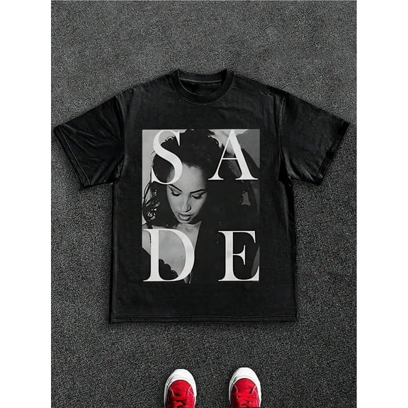 Casual Men's Graphic T-Shirt 100% Cotton Sade Soul Printed