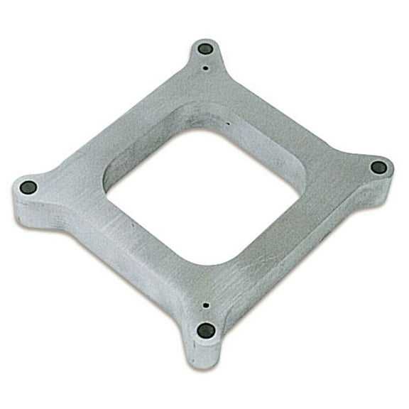 Moroso Carburetor Spacer 1 in Thick Open Square Bore P/N 64981