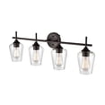 thumbnail image 4 of Ashford 4 - Light Rubbed Bronze Dark Brown Wall Sconce, 4 of 8