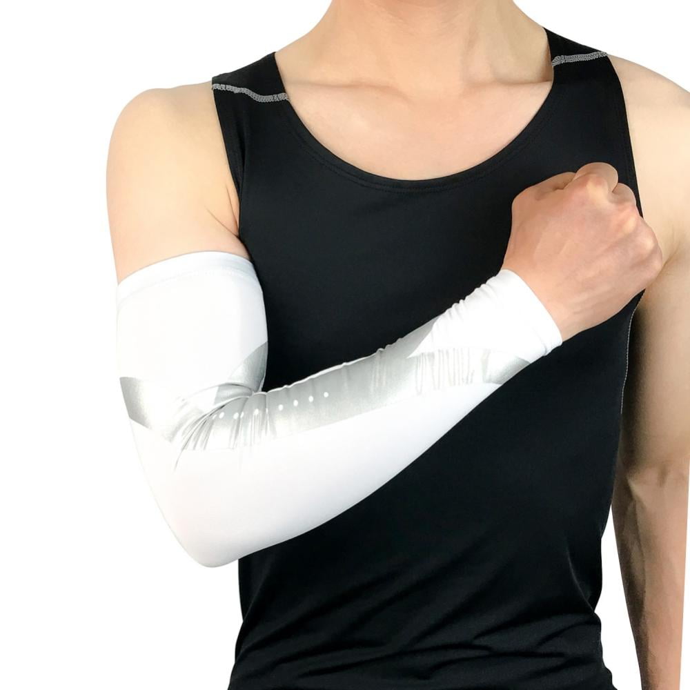 1pc Arm Cooling Sleeves Cover Band UV Sun Protection for Cycling Basketball D107 