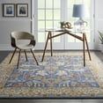 thumbnail image 2 of Nourison Majestic Traditional Persian Denim Blue 7'9" x 9'9" Area Rug, (8' x 10'), 2 of 9
