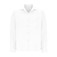 thumbnail image 7 of Feancey Women Long Sleeve Blouses Linen Casual Button Down Shirts Loose Comfy Beach Shirt Lightweight Casual Going Out Tops White XXL, 7 of 7