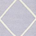thumbnail image 4 of SAFAVIEH Cambridge Kennedy Geometric Diamonds Wool Area Rug, Lavender/Ivory, 2' x 3', 4 of 5