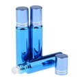 thumbnail image 1 of 3 Piezas de Botellas de Rodillo de Aceite Esencial para Aceites Esenciales Y Aceite de Y Perfume Y Aceite de Y Brillo de Y Sueros Azul Zulema Botellas de rodillo de aceite esencial, 1 of 8