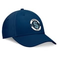 thumbnail image 3 of Men's Fanatics Deep Sea Blue Seattle Kraken Authentic Pro Training Camp Flex Hat, 3 of 4