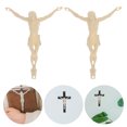 thumbnail image 1 of unbranded 10Ud Para Crucifijo Con Imagen De Jesús Beige Para De Pared, 1 of 8
